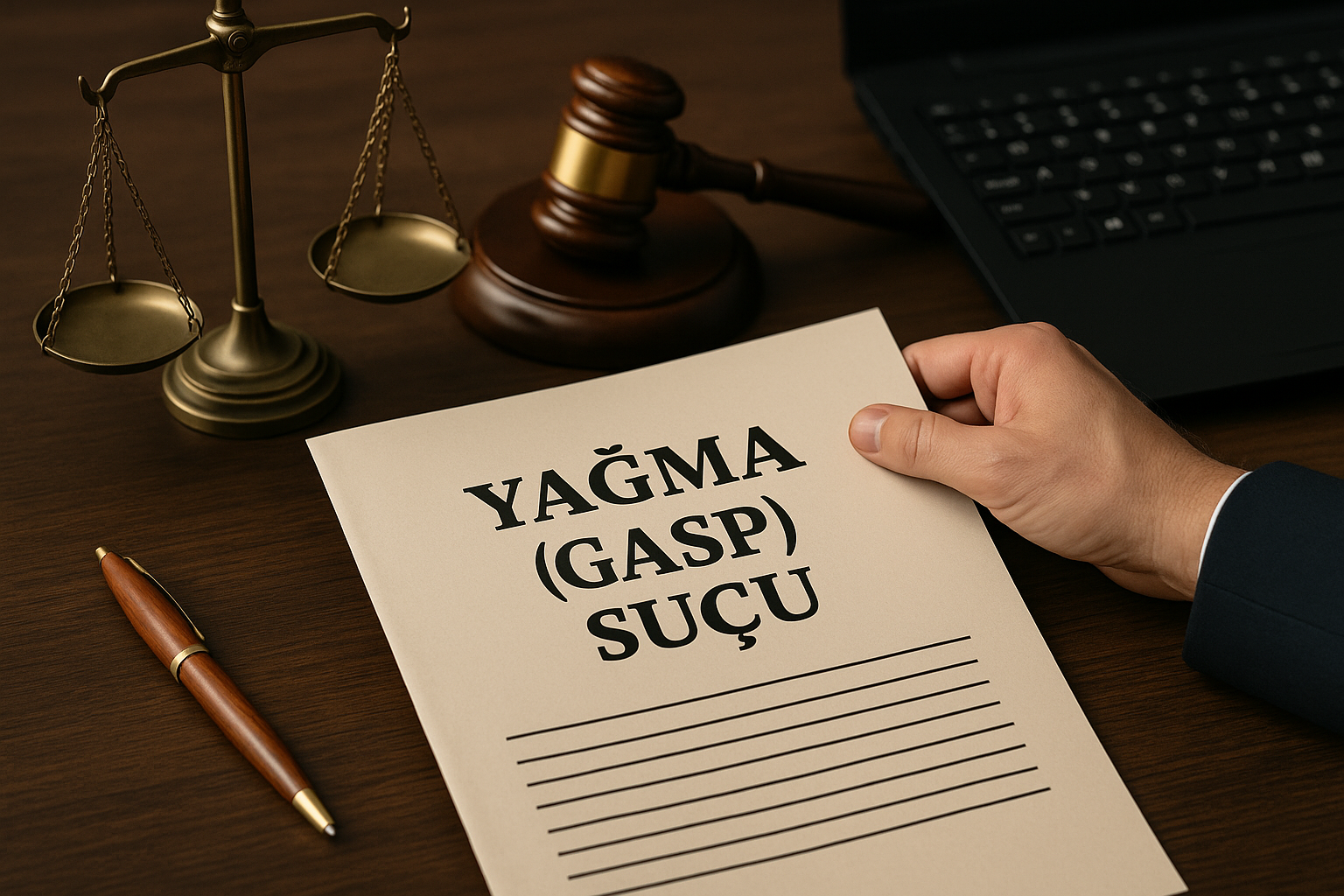 Yağma (Gasp) Suçu Nedir? Nitelikli Halleri ve 2025 Yılı Cezaları Görseli